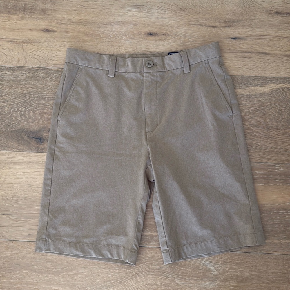 Vineyard Vines Boys' Stretch Breaker Shorts Performance Unlined Shorts 14 khaki